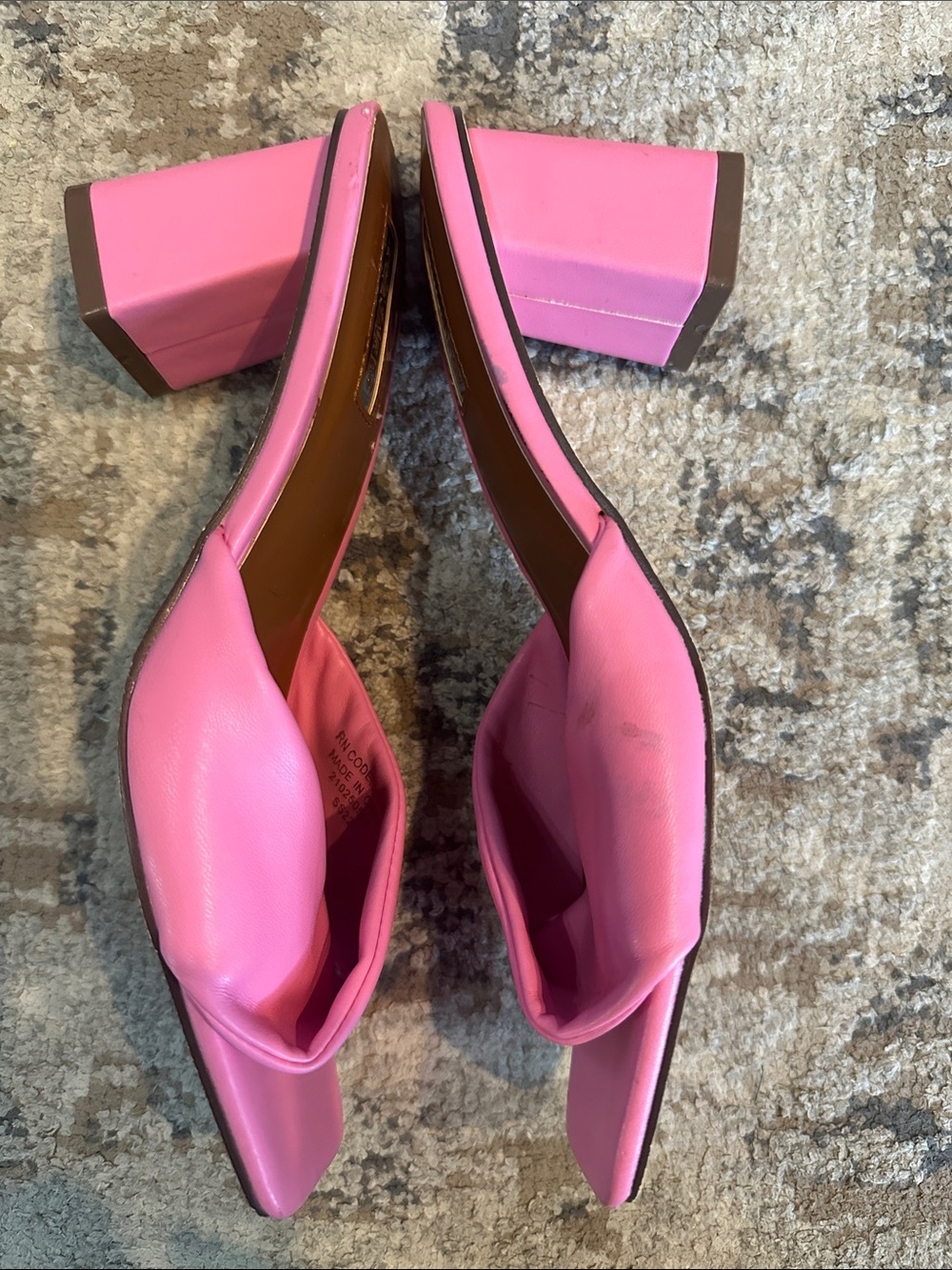 Primark Pink Square-Toe Slide Block Heels
Size 8 - Picture 3 of 7